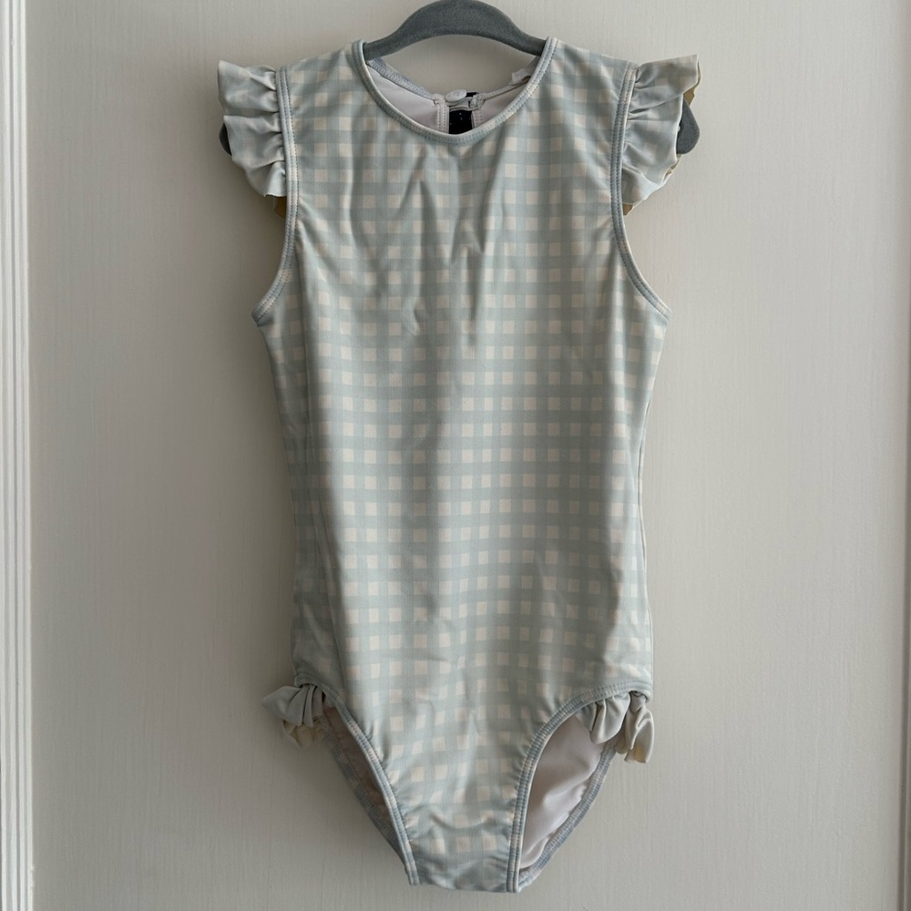 Minnow Swim Ruffle One Piece Swimsuit - Size 5/6